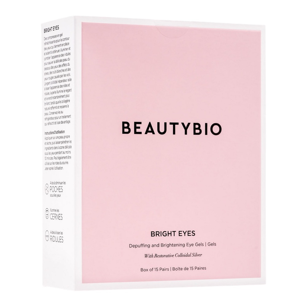 BeautyBio Bright Eyes Pink Eye Gel Set of 15
